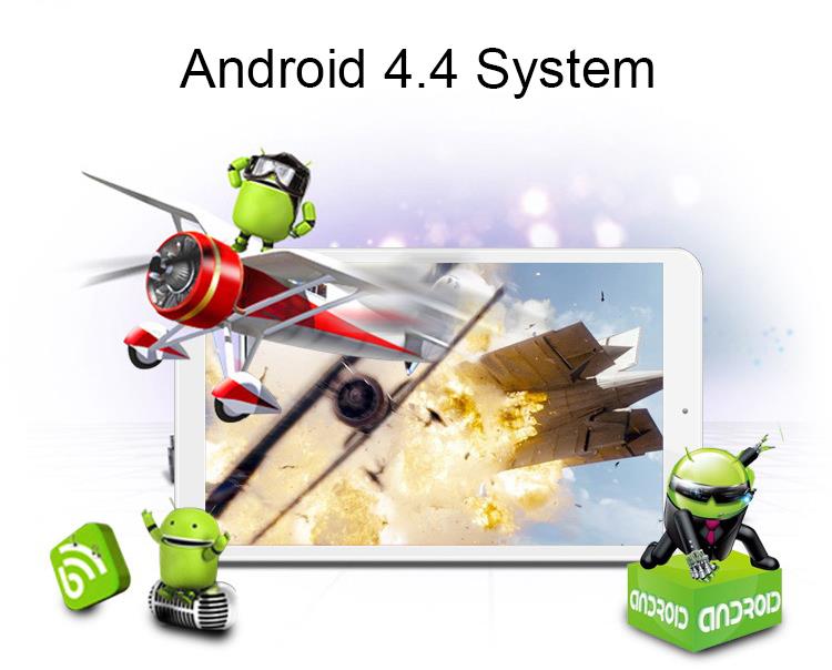 3G Tablet PC A33 Quad Core 7 tommer Android 4.4 Tablet IPS 1024x600 8G ROM Dual SIM Dual Camera WiFi GPS