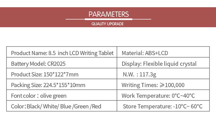 LCD Writing Drawing Board for Kids