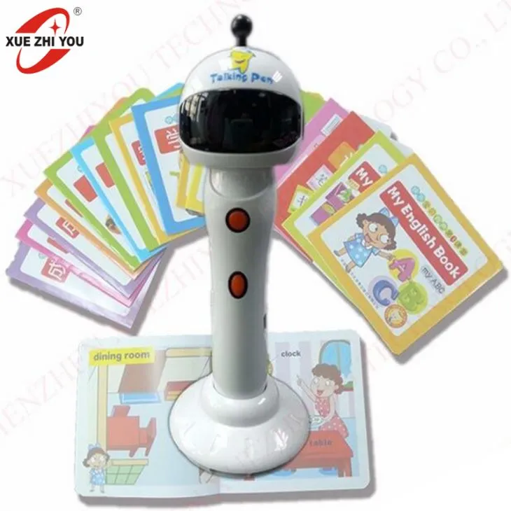 Pædagogisk taler Pen For Kids sprogindlæring med Audio-bøger