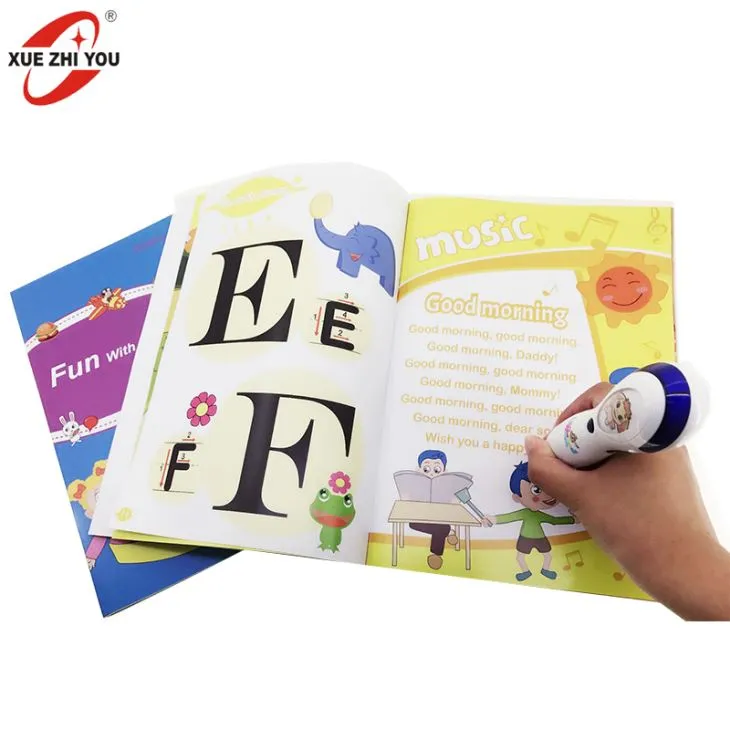 Elektroniske børn taler pen i spanskundervisning OID Audio Reading Pen Educational Toy Scanner Og MP3-afspiller