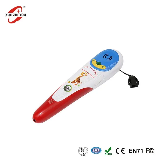 Smart førskolebørn lyd læsning legetøj magisk snakkende pen og lyd historie bøger producent engelsk arabisk lærer produkt med god pris