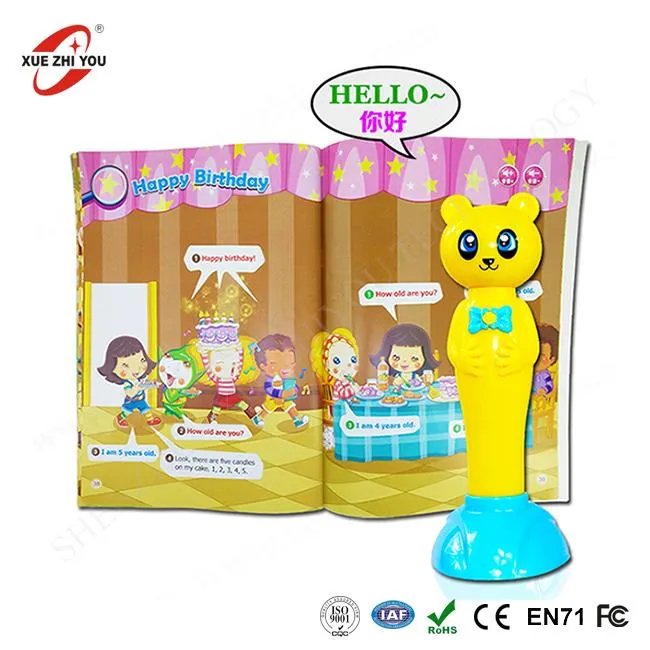 Tryk på læsepen til engelsk læring