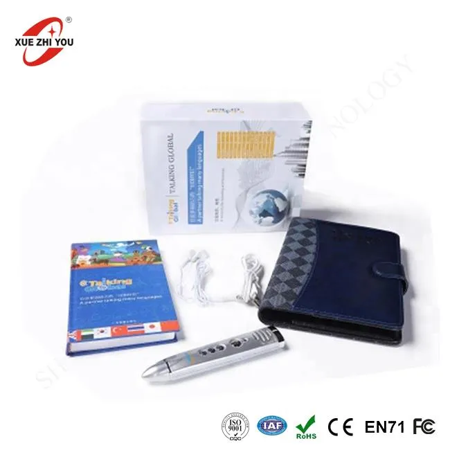 Rejsebog 14 sprog talende pen