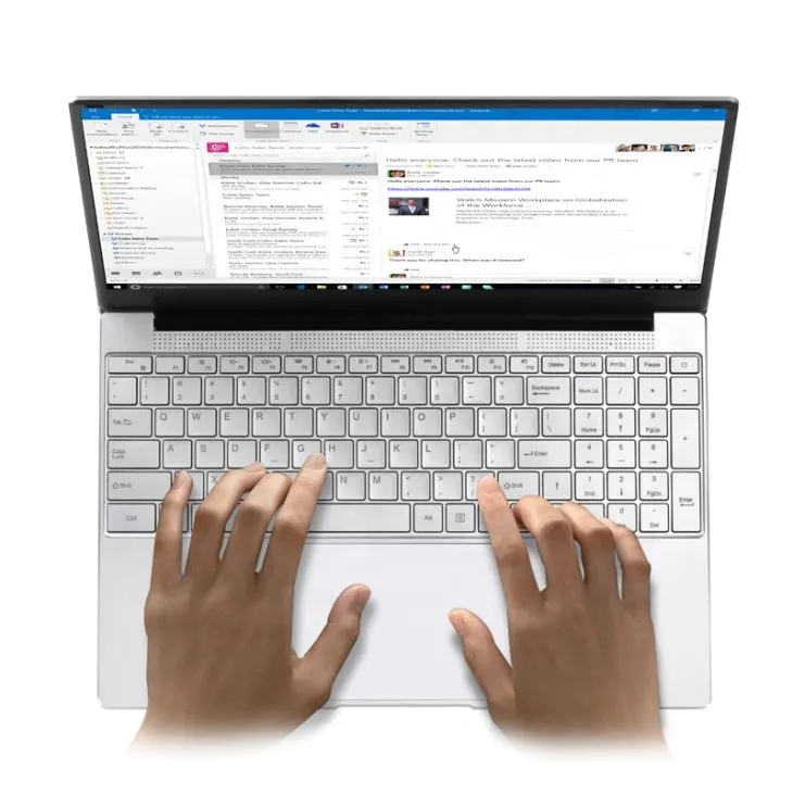 Ny 15,6 På Intel Celeron J3455 8G 256G/512 IPS 1920*1080 Laptop